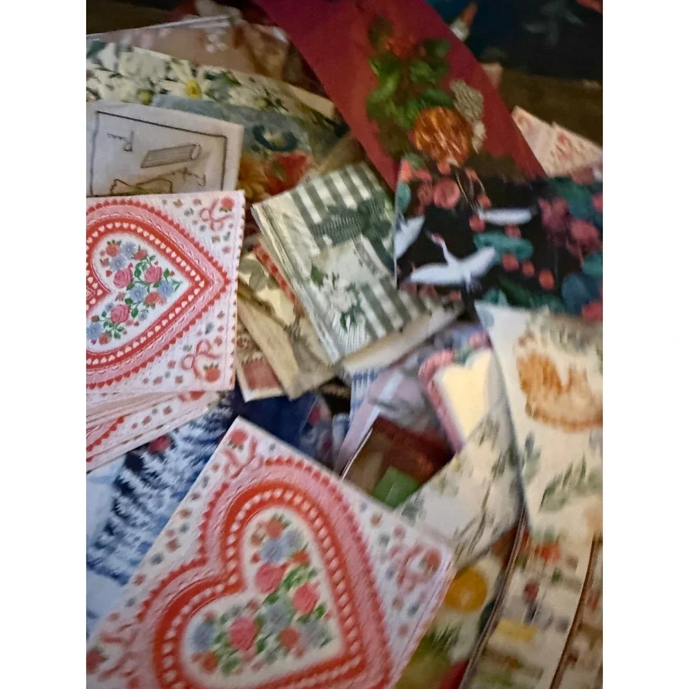 Assorted Decorative Paper Napkin Lot Emma Bridgewater Decoupage Crafting 30pc